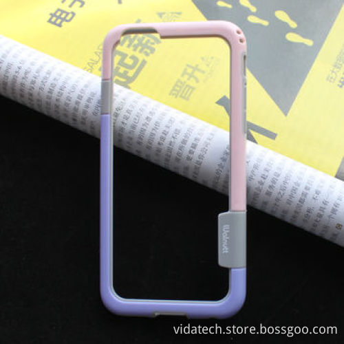 Slim Bumper Cover Case TPU & Soft Silicone Frame for Apple iPhone 6, FactoryNew